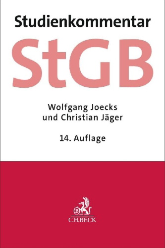 Buchcover und Innenansicht für das Buch: Strafgesetzbuch. StGB