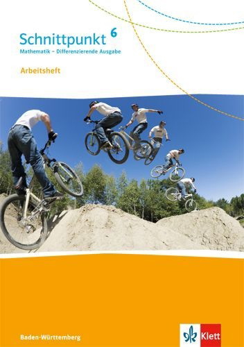 Buchcover und Innenansicht für das Buch: Schnittpunkt Mathematik - Differenzierende Ausgabe für Baden-Württemberg. Arbeitsheft mit Lösungsheft 6. Schuljahr