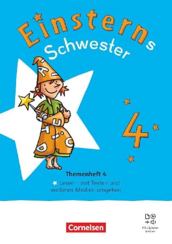 Buchcover und Innenansicht für das Buch: Einsterns Schwester 4. Schuljahr. Themenheft 4 - Lesen - Leihmaterial