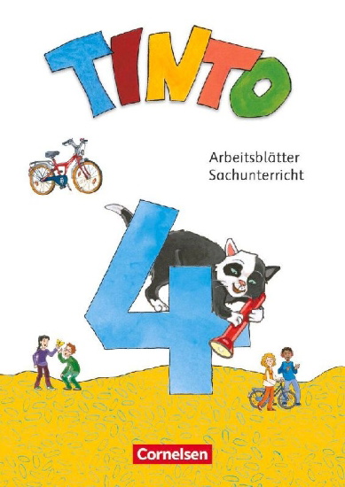 Buchcover und Innenansicht für das Buch: Tinto Sachunterricht 4. Schuljahr - Arbeitsblätter