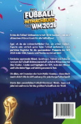 Buchcover und Innenansicht für das Buch: Das Fußball Mitmachbuch zur WM 2026