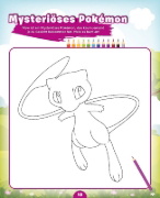 Buchcover und Innenansicht für das Buch: Pokémon Junior: Mein großer Sticker- und Rätselspaß