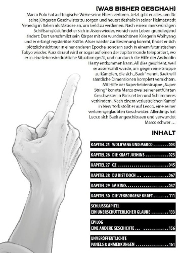 Buchcover und Innenansicht für das Buch: Super String: Marco Polos Reise ins Multiversum 04