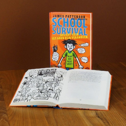 Buchcover und Innenansicht für das Buch: Middle School: Just My Rotten Luck