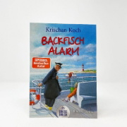Buchcover und Innenansicht für das Buch: Backfischalarm. Großdruck