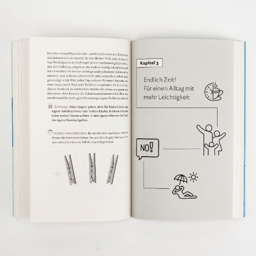 Buchcover und Innenansicht für das Buch: Familie als Team