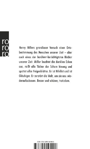 Buchcover und Innenansicht für das Buch: Wendekreis des Steinbocks
