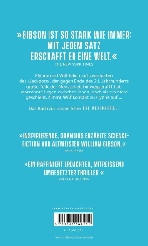 Buchcover und Innenansicht für das Buch: The Periphal