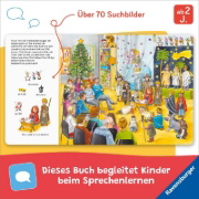 Buchcover und Innenansicht für das Buch: Sachen suchen - Frohe Weihnachten