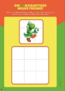 Buchcover und Innenansicht für das Buch: The Super Mario Galaxy Movie Official Activity Book