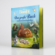 Buchcover und Innenansicht für das Buch: Disney: Bambi - Das große Buch mit den besten Geschichten