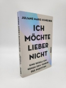 Buchcover und Innenansicht für das Buch: Ich möchte lieber nicht