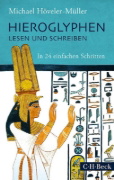 Buchcover und Innenansicht für das Buch: Hieroglyphen lesen und schreiben