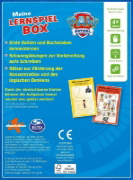 Buchcover und Innenansicht für das Buch: Meine Lernspielbox PAW Patrol