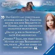 Buchcover und Innenansicht für das Buch: Pferdeflüsterer-Academy, Band 11: Verborgene Gefühle (Pferdebuch ab 10 Jahre von Bestseller-Autorin Gina Mayer)