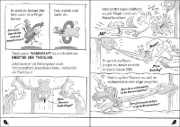 Buchcover und Innenansicht für das Buch: Real Pigeons Splash Back