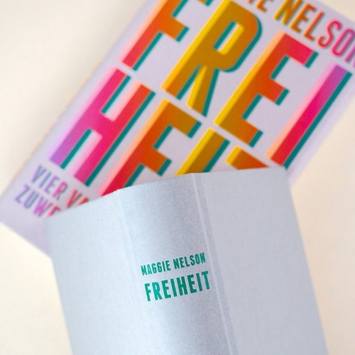 Buchcover und Innenansicht für das Buch: On Freedom. Four Songs of Care and Constraint
