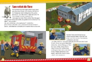 Buchcover und Innenansicht für das Buch: Feuerwehrmann Sam: Meine schönsten Vorlesegeschichten