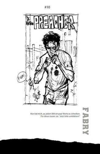 Buchcover und Innenansicht für das Buch: Preacher 02 - Blut ist Dicker