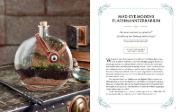 Buchcover und Innenansicht für das Buch: Harry Potter: Herbology Magic - Botanical Projects, Terrariums, and Gardens Inspired by the Wizarding World
