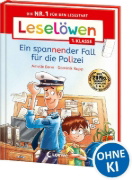 Buchcover und Innenansicht für das Buch: Leselöwen 1. Klasse - Ein spannender Fall für die Polizei