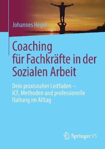 Buchcover und Innenansicht für das Buch: Coaching für Fachkräfte in der Sozialen Arbeit