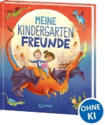 Buchcover und Innenansicht für das Buch: Meine Kindergarten-Freunde (Drachen)