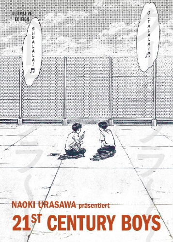 Buchcover und Innenansicht für das Buch: 21st Century Boys: Ultimative Edition 01