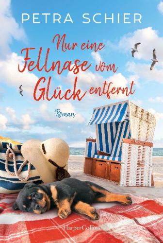 Buchcover und Innenansicht für das Buch: Nur eine Fellnase vom Glück entfernt