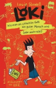 Buchcover und Innenansicht für das Buch: Loki - Wie man als schlechter Gott ein guter Mensch wird (oder auch nicht)