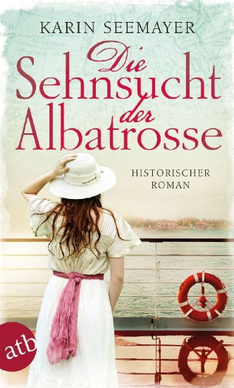 Buchcover und Innenansicht für das Buch: Die Sehnsucht der Albatrosse