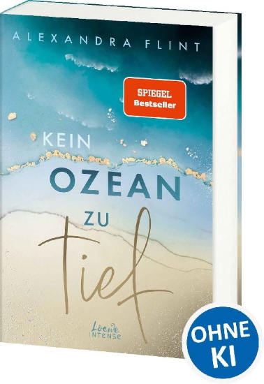 Buchcover und Innenansicht für das Buch: Kein Ozean zu tief (Tales of Sylt, Band 3)