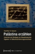 Buchcover und Innenansicht für das Buch: Palästina erzählen
