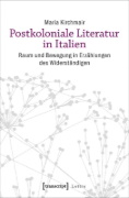 Buchcover und Innenansicht für das Buch: Postkoloniale Literatur in Italien