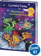 Buchcover und Innenansicht für das Buch: Monsterspuk und Drachenflug