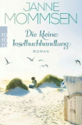 Buchcover und Innenansicht für das Buch: Die kleine Inselbuchhandlung