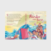 Buchcover und Innenansicht für das Buch: Kinderen van ver