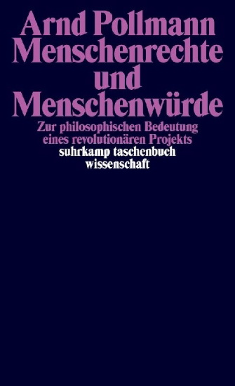 Buchcover und Innenansicht für das Buch: Menschenrechte und Menschenwürde
