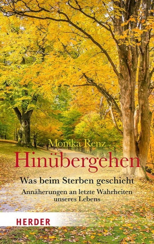 Buchcover und Innenansicht für das Buch: Hinübergehen