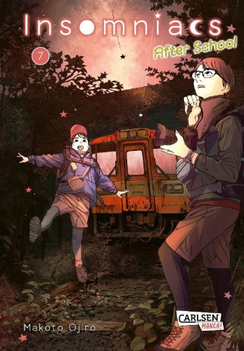 Buchcover und Innenansicht für das Buch: Kimi wa Houkago Insomnia