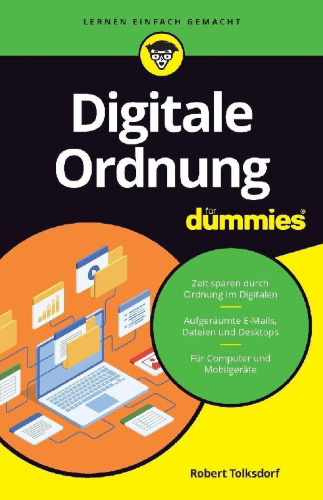 Buchcover und Innenansicht für das Buch: Digitale Ordnung für Dummies