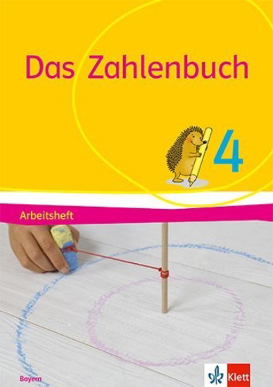 Buchcover und Innenansicht für das Buch: Das Zahlenbuch 4. Arbeitsheft Klasse 4. Ausgabe Bayern