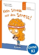 Buchcover und Innenansicht für das Buch: Kein Stress mit dem Stress! (Starke Kinder, glückliche Eltern)