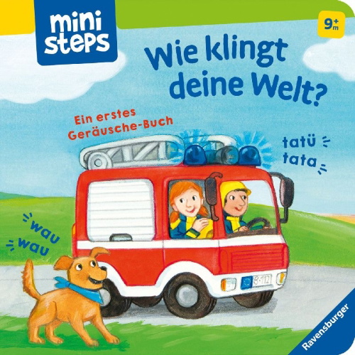 Buchcover und Innenansicht für das Buch: ministeps: Wie klingt deine Welt?