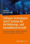 Buchcover und Innenansicht für das Buch: Software-Technologien und IT-Systeme für die Wohnungs- und Immobilienwirtschaft