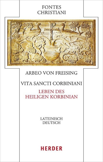 Buchcover und Innenansicht für das Buch: Vita sancti Corbiniani - Leben des heiligen Korbinian