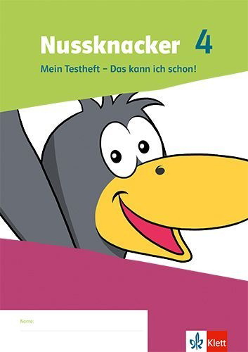 Buchcover und Innenansicht für das Buch: Nussknacker 4. Mein Testheft Klasse 4