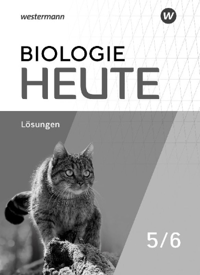 Buchcover und Innenansicht für das Buch: Biologie heute SI. Lösungen 5 / 6. Für Gymnasien in Nordrhein-Westfalen