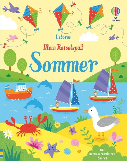Buchcover und Innenansicht für das Buch: Mein Rätselspaß: Sommer