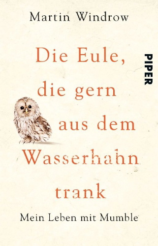 Buchcover und Innenansicht für das Buch: The Owl Who Liked Sitting on Caesar